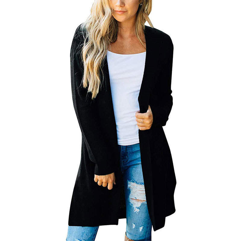 Stickat |  Dam Viscose Fine Knitted Cardigan Dam Dam